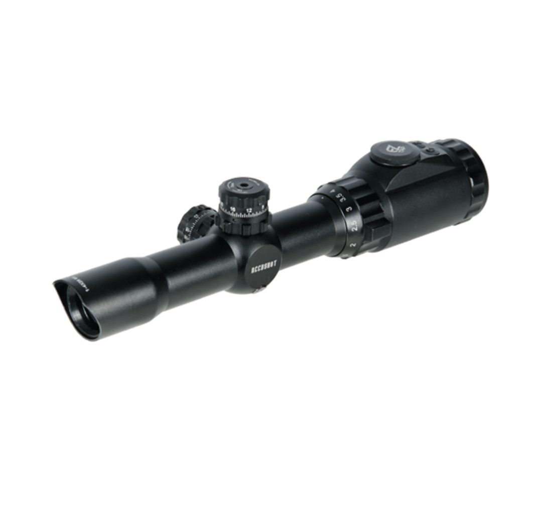 Leapers UTG 1-4X28 30mm Long Eye Relief Scope 36-color Mil-dot - Gun ...